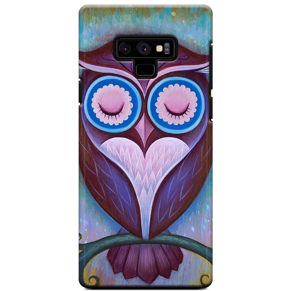 Sleepy Owl Samsung Case