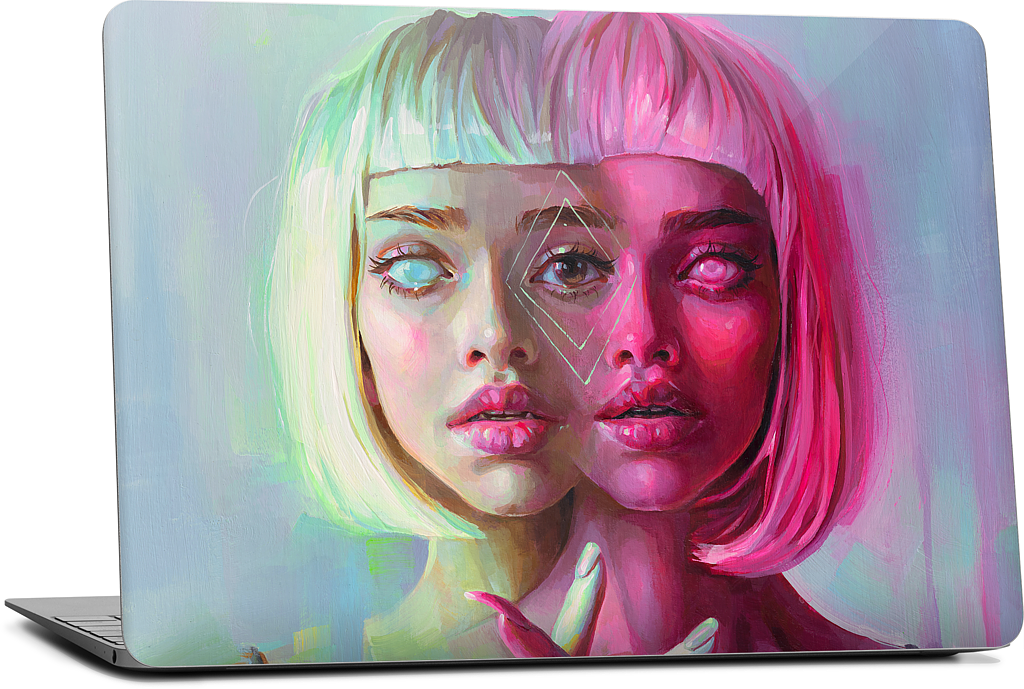 Double MacBook Skin