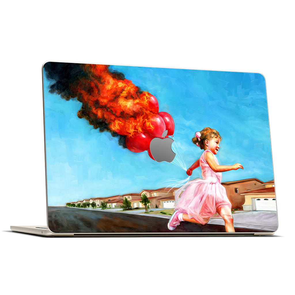 Ignite MacBook Skin