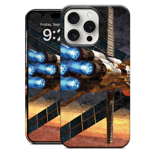 Mars Orbit iPhone Case