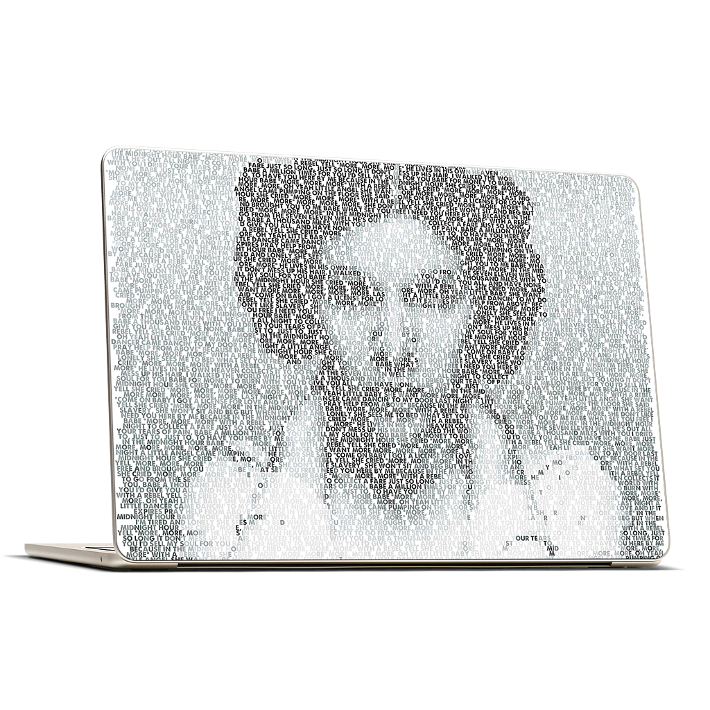 Rebel Yell MacBook Skin