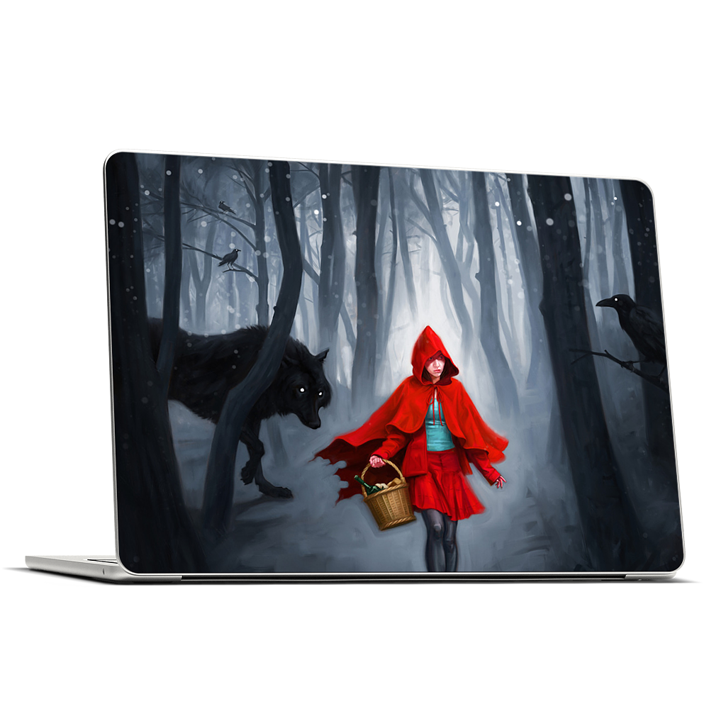 Little Red Riding Hood MacBook Skin