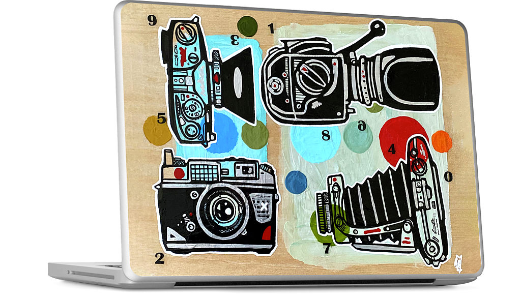 Watch It Happen MacBook Skin