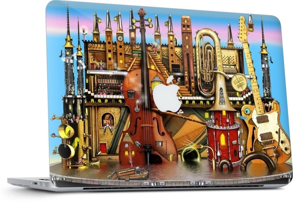 Music Castle MacBook Skin
