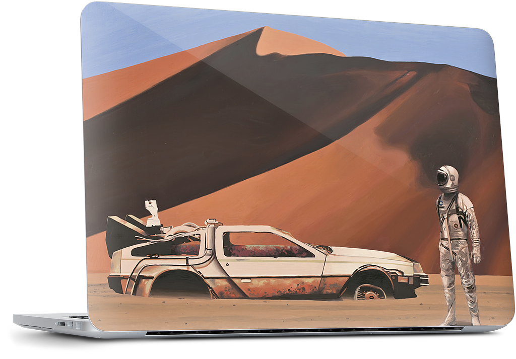 Forgotten Time Machine MacBook Skin