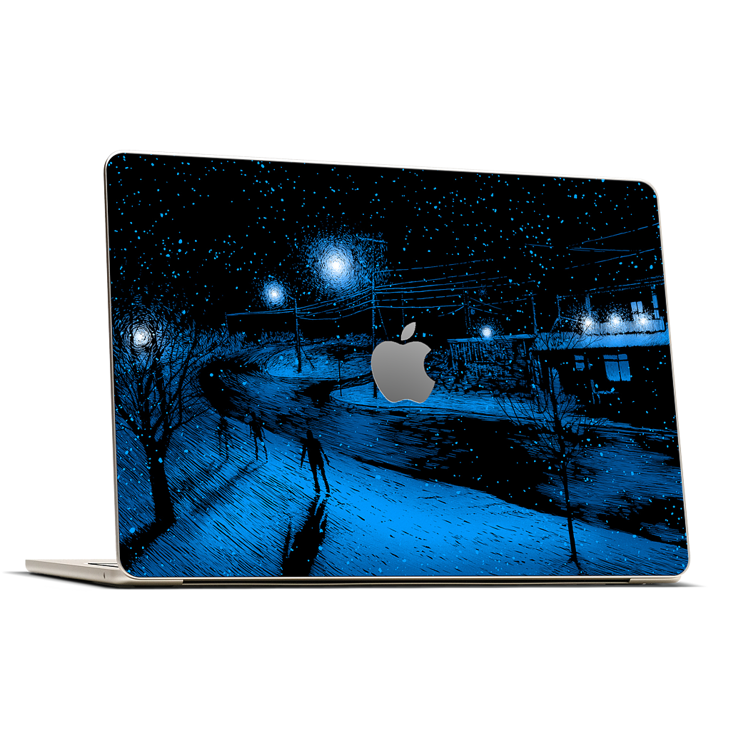 "i am a rabbit out of room" MacBook Skin