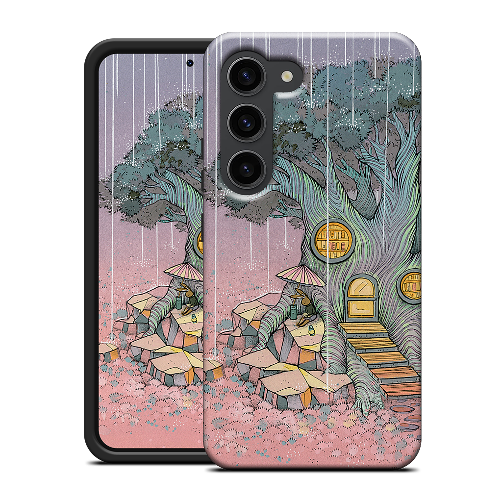 Rainy Day In The Library Samsung Case