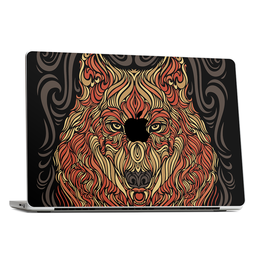 The Lone Wolf MacBook Skin