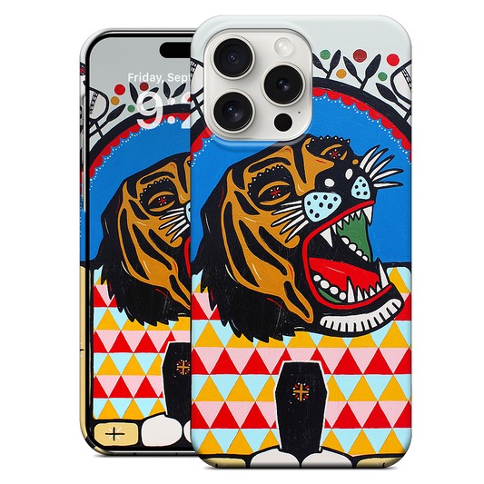 Tiger Coffin iPhone Case