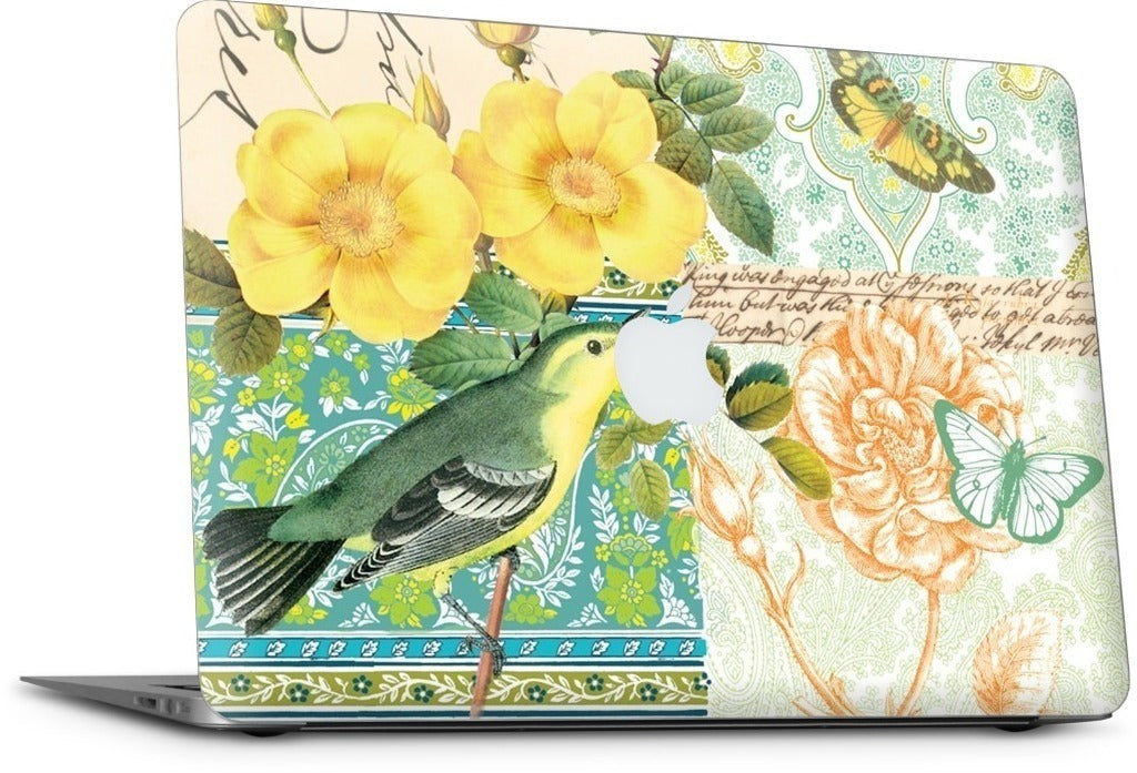 Yellow Bird MacBook Skin