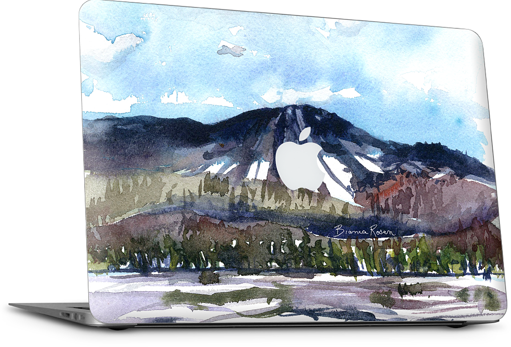 Ski Mountain MacBook Skin