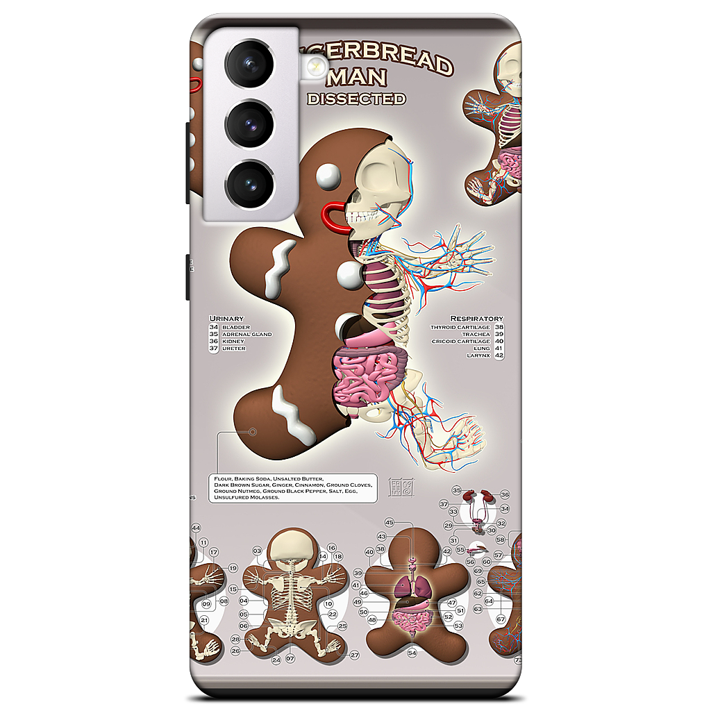 Gingerbread Man Dissected Samsung Case