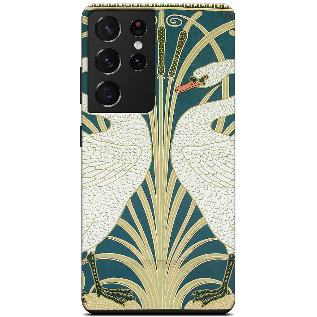 Swans and Irises Samsung Case