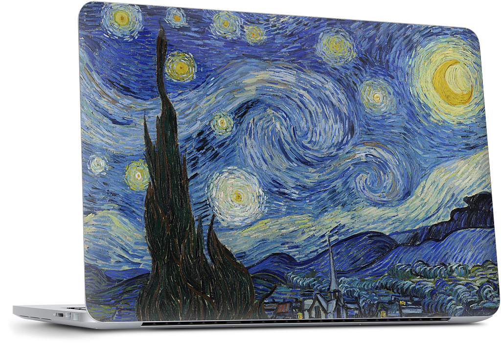 Starry Night MacBook Skin