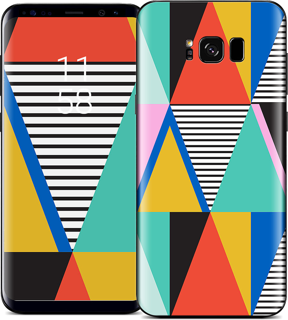 Graphic Triangles Samsung Skin