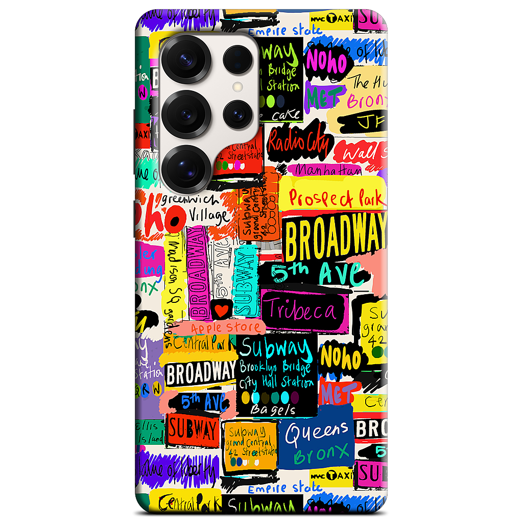 NYC Words Samsung Case
