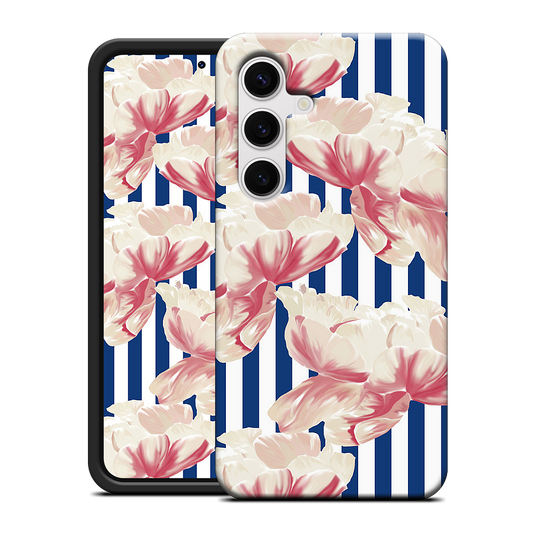 Stripe Floral Samsung Case