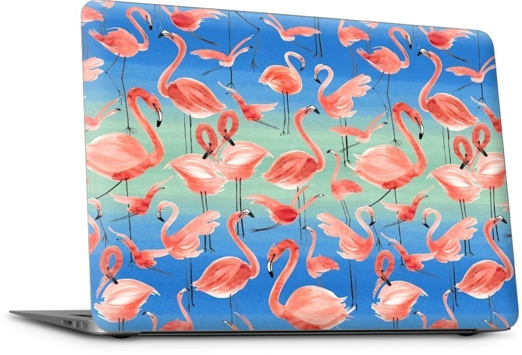 Flamingos MacBook Skin