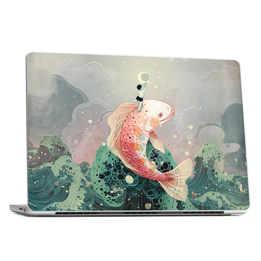 Mooncatcher MacBook Skin