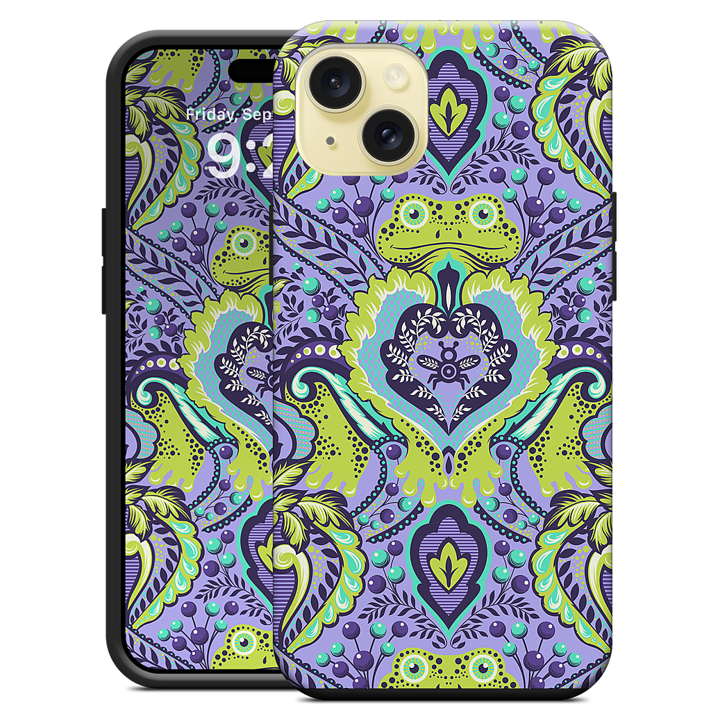 Frog Prince Orchid iPhone Case