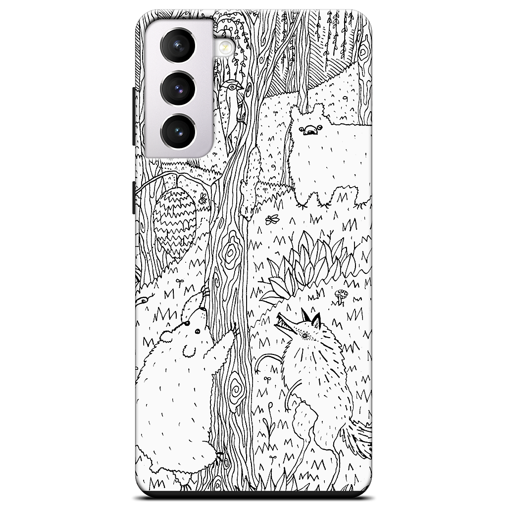 Diurnal Animals of the Forest Samsung Case