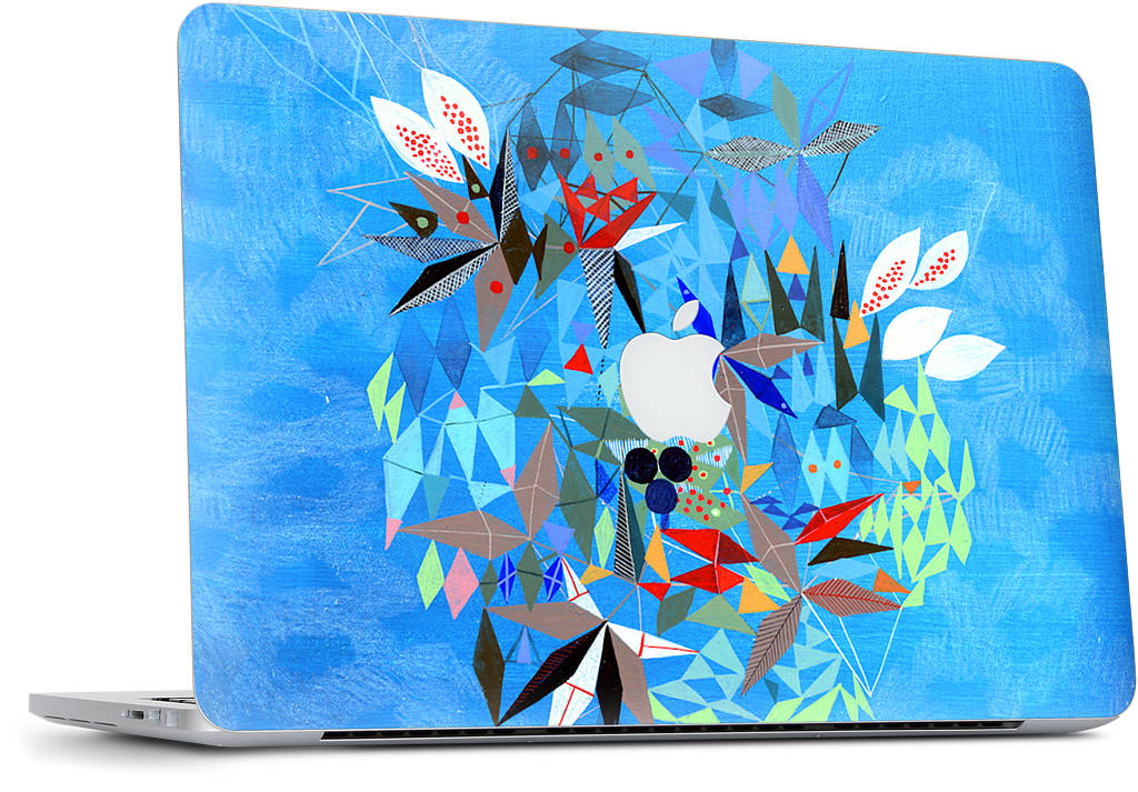 Triangle Cloud MacBook Skin