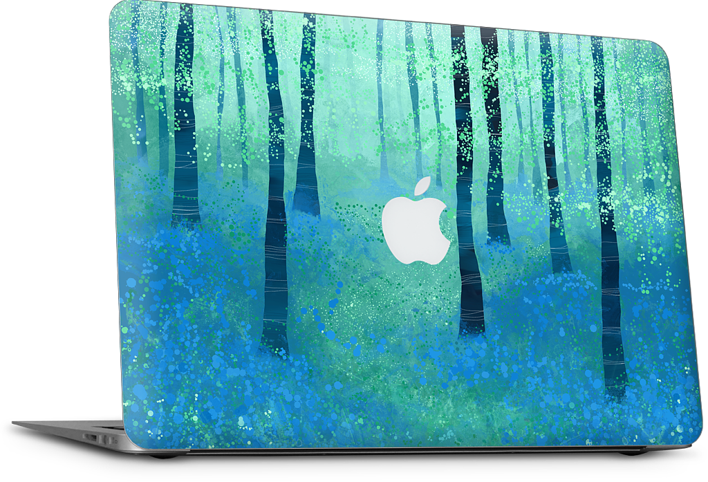 Bluebells Challock MacBook Skin