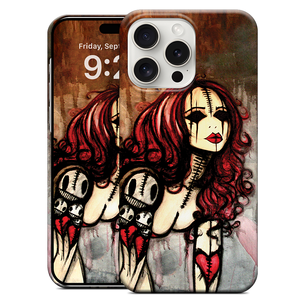 Devil Woman iPhone Case