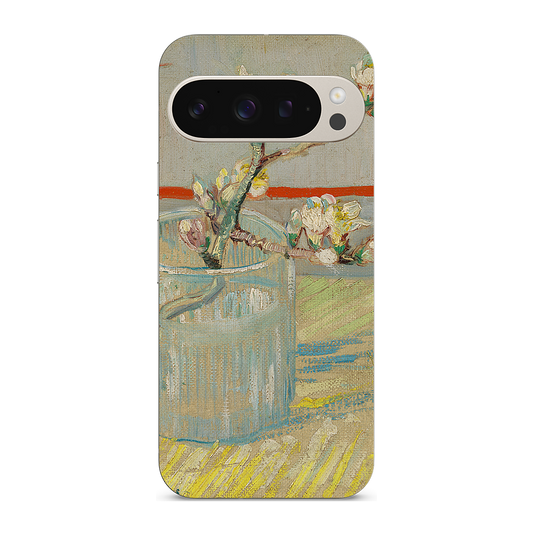 Spring of Flowering Almond in a Glass Google Phone
