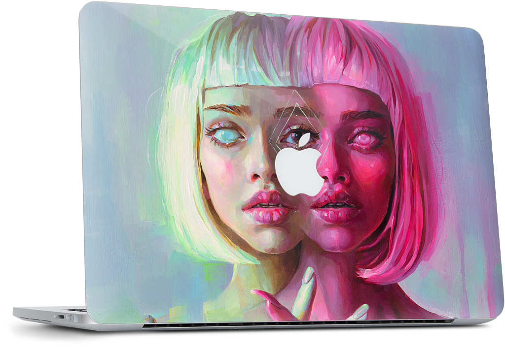 Double MacBook Skin