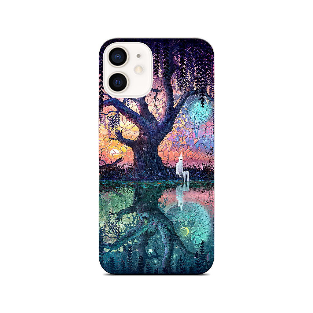 On the Banks of Broken Worlds iPhone Skin
