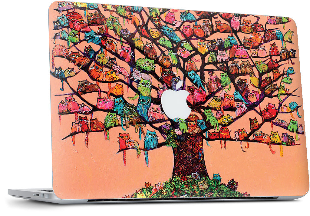 "Meau Tree" MacBook Skin
