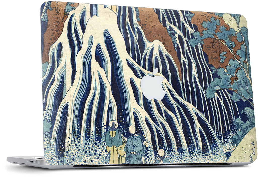 The Kirifuri Waterfall at Mt. Kurokami MacBook Skin