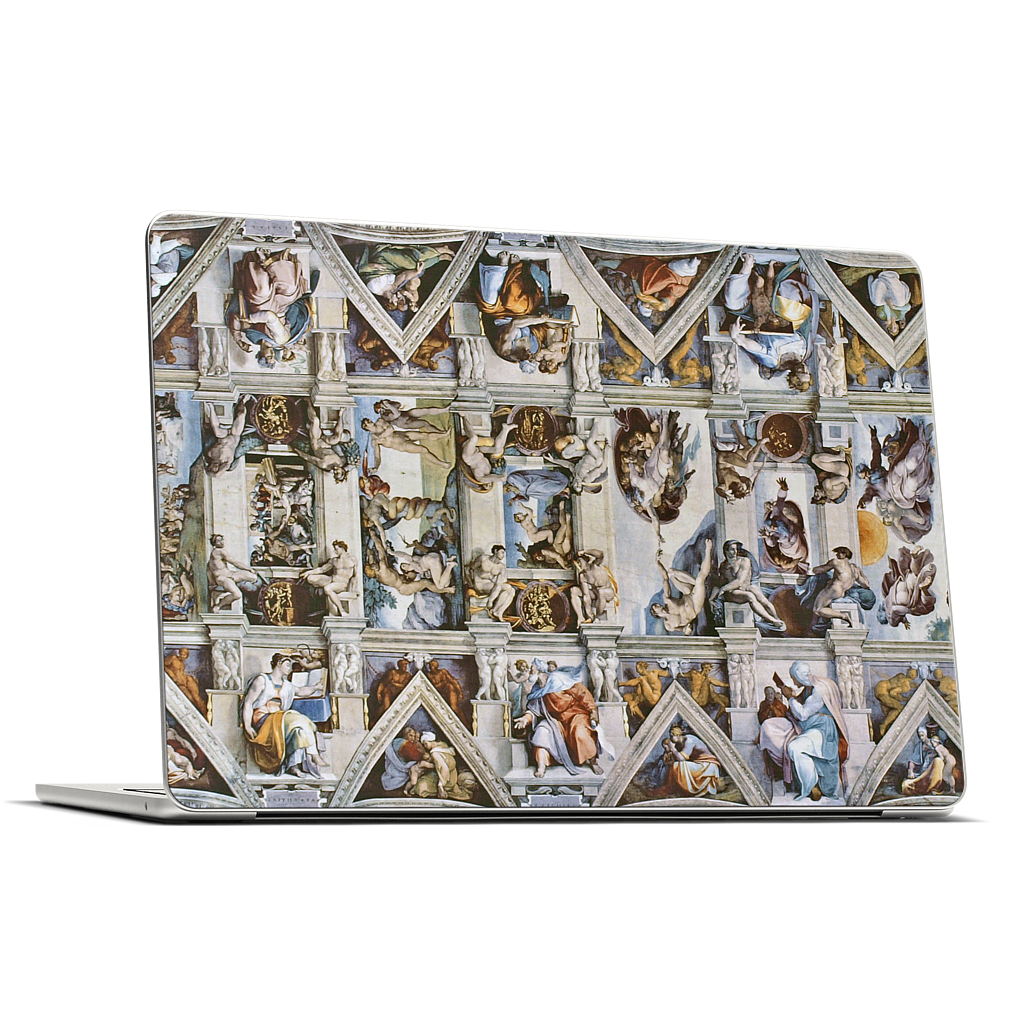 Cappella Sistina Ceiling MacBook Skin
