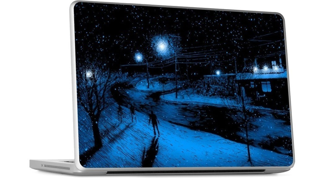"i am a rabbit out of room" MacBook Skin