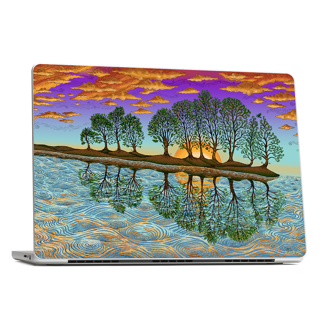 Guitar In Sea Major MacBook Skin