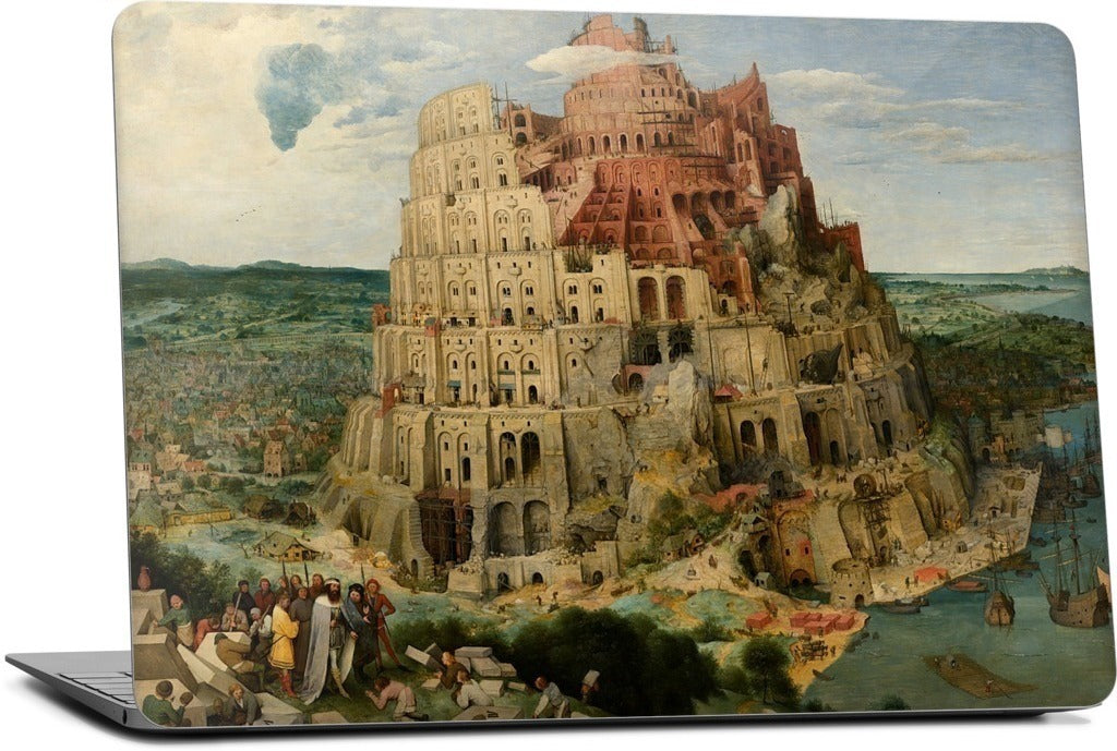The Tower of Babel MacBook Skin