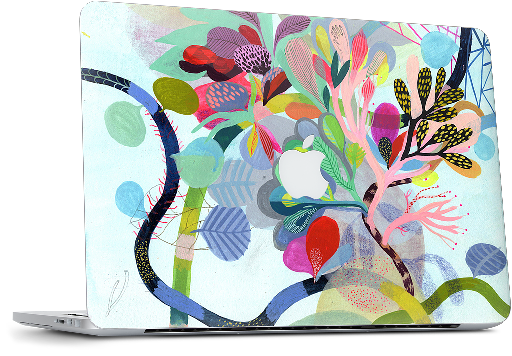 Fleurs MacBook Skin