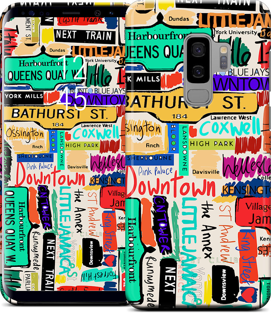 Toronto words Samsung Case