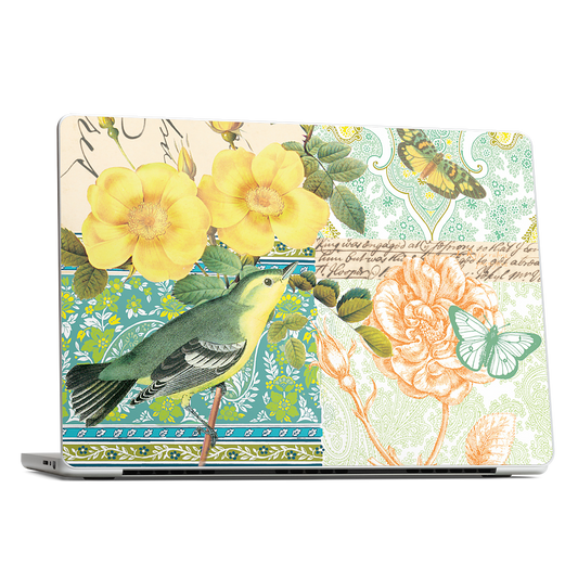 Yellow Bird MacBook Skin