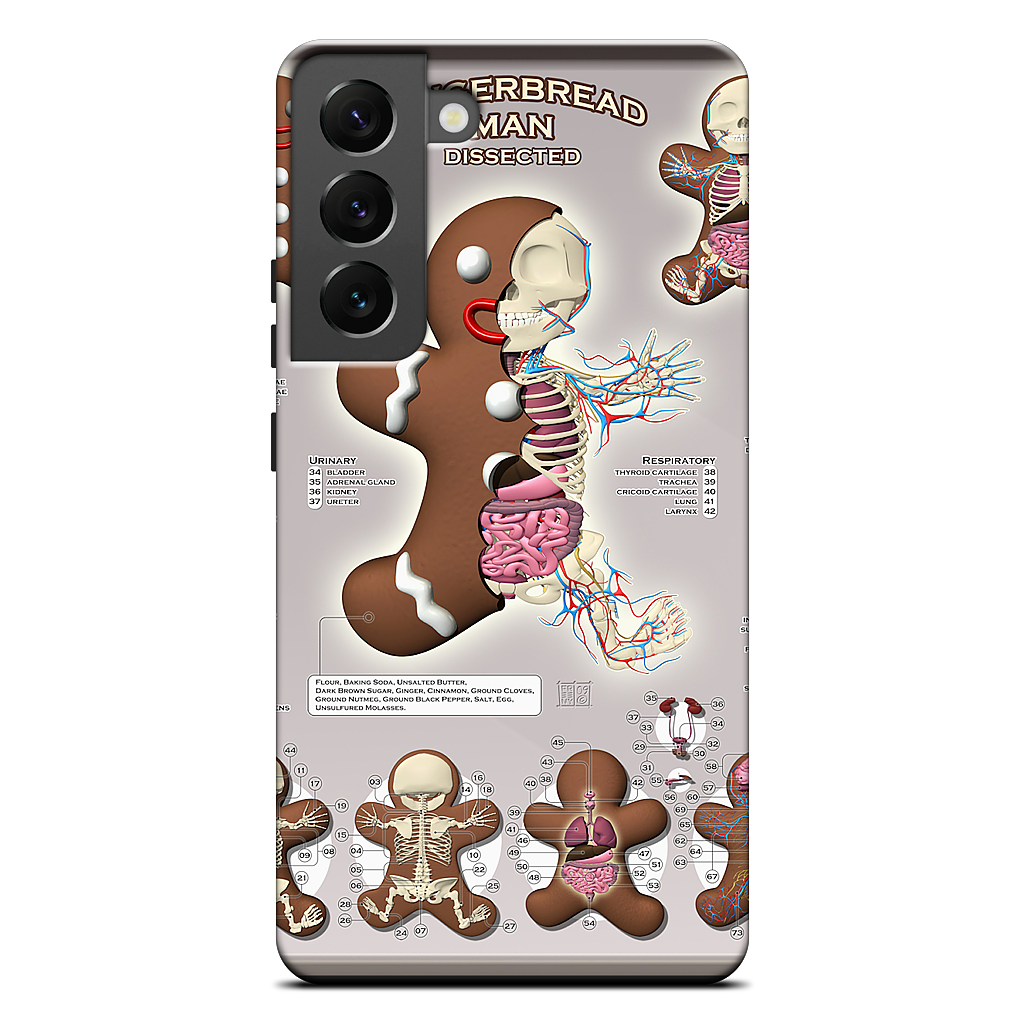 Gingerbread Man Dissected Samsung Case