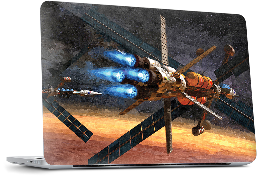 Mars Orbit MacBook Skin