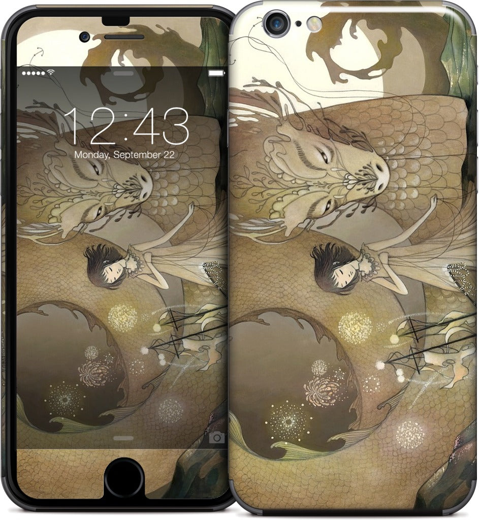 Water Dragon iPhone Skin