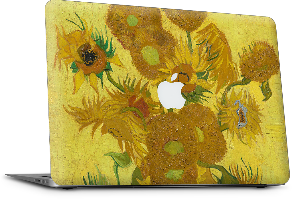 Sunflowers MacBook Skin