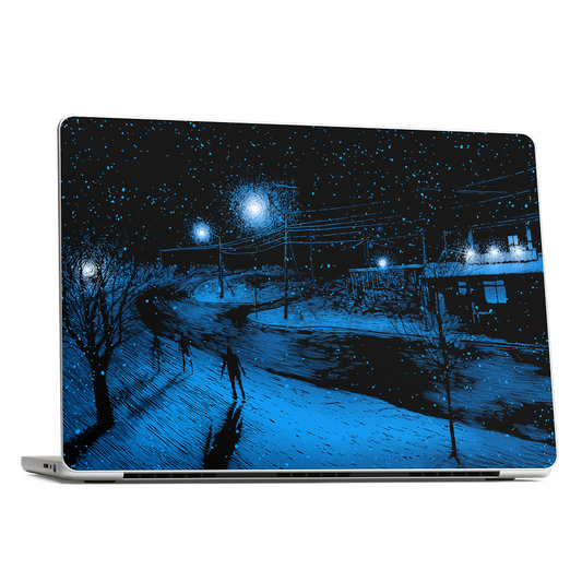 "i am a rabbit out of room" MacBook Skin