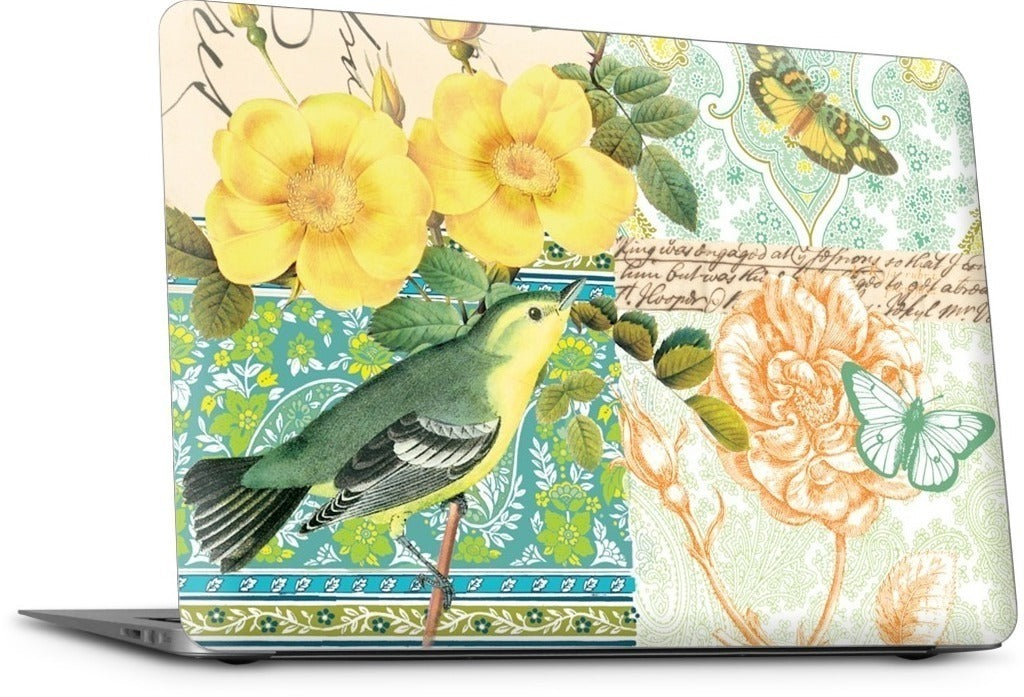 Yellow Bird MacBook Skin
