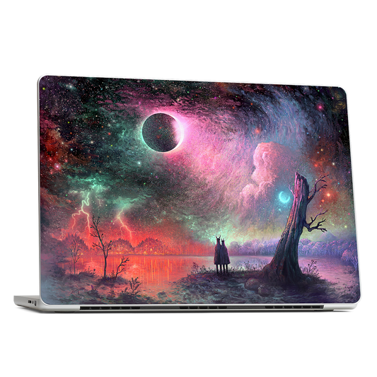 Together Through the Shifting Tides MacBook Skin