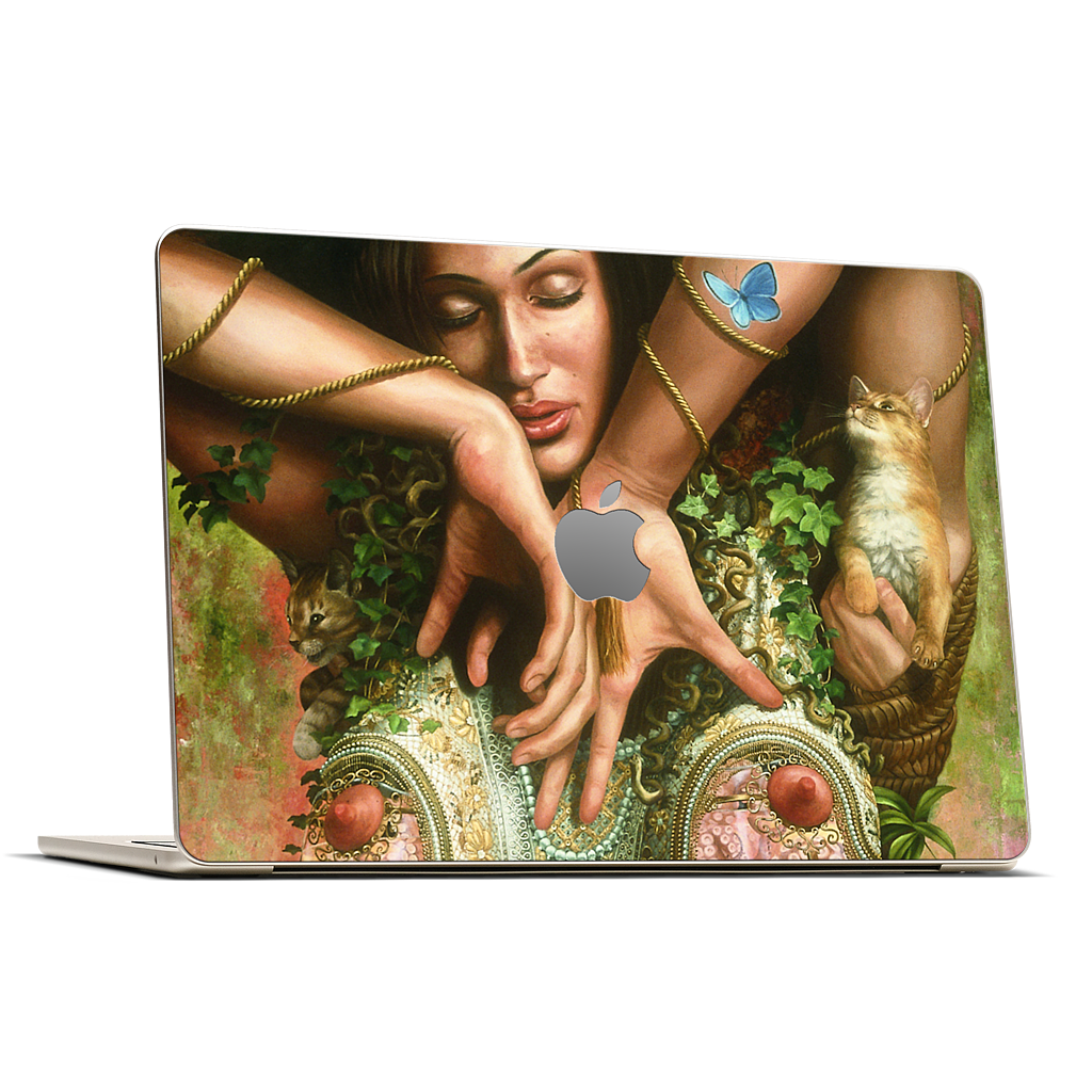 Preternatural Clutch MacBook Skin