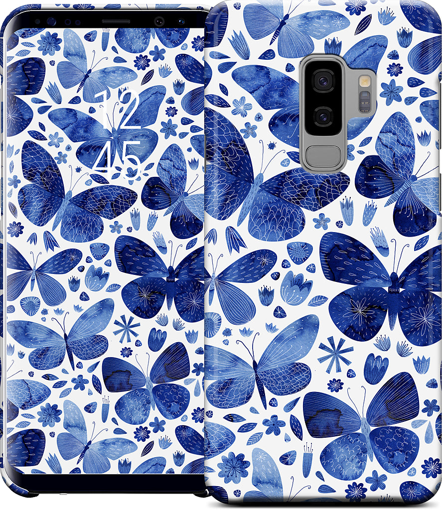 Blue Butterflies Samsung Case