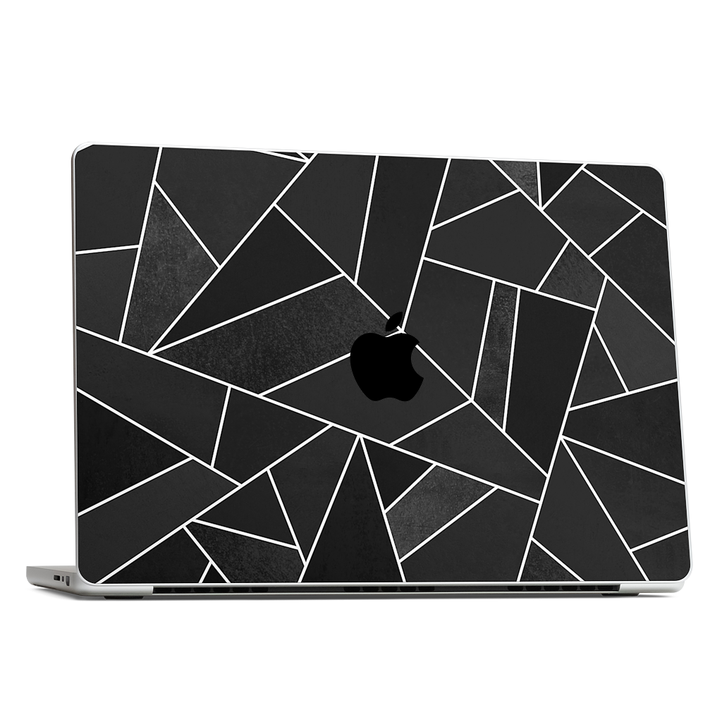 Black Stone MacBook Skin